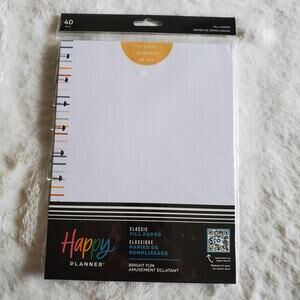 The Happy Planner Bright Fun Classic Fill Paper